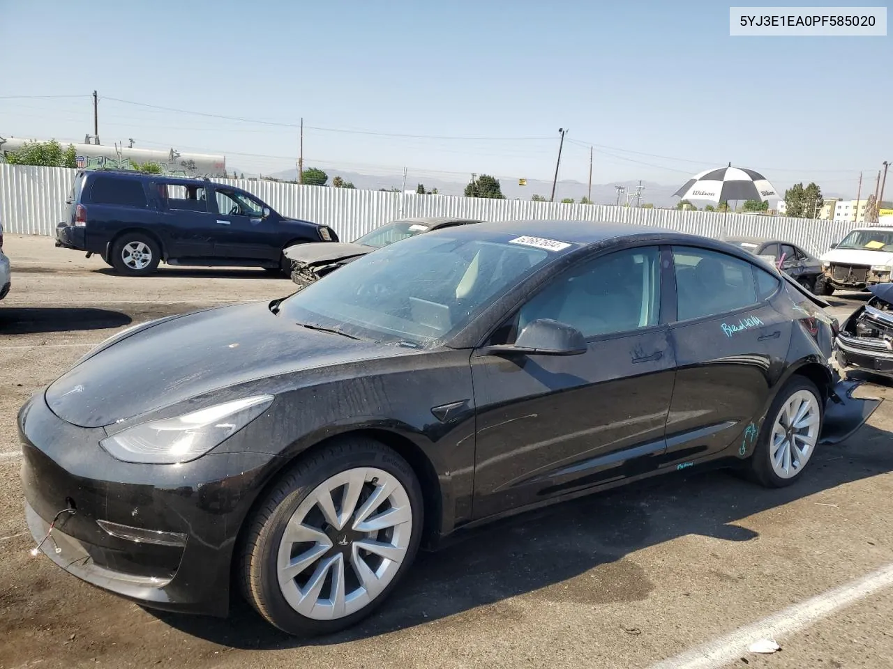 5YJ3E1EA0PF585020 2023 Tesla Model 3