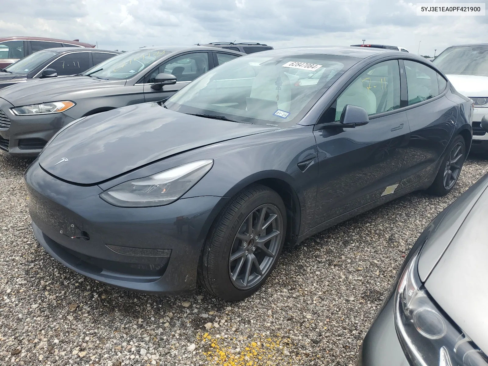 2023 Tesla Model 3 VIN: 5YJ3E1EA0PF421900 Lot: 62847084