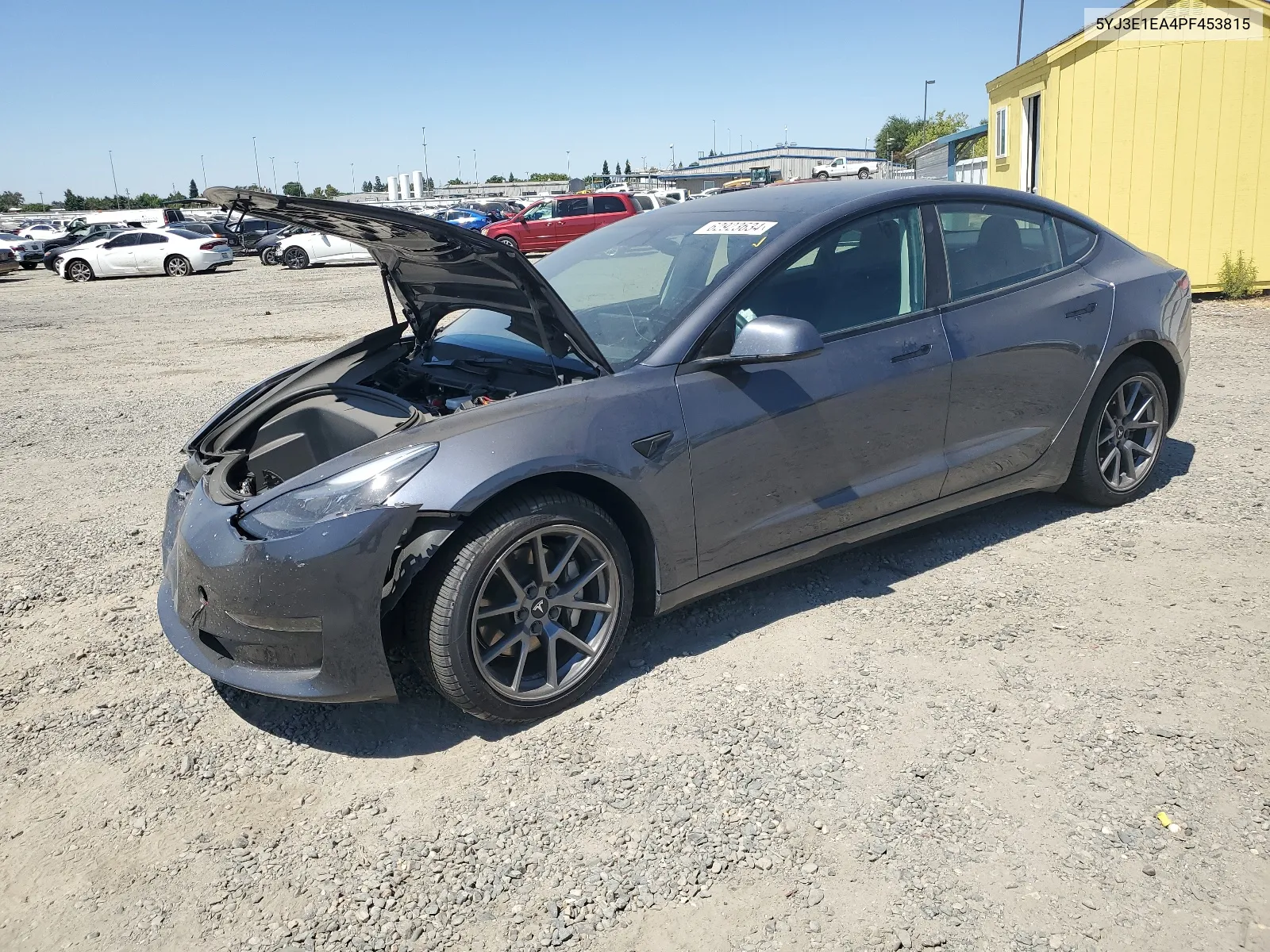 2023 Tesla Model 3 VIN: 5YJ3E1EA4PF453815 Lot: 62923634