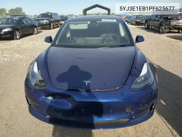 5YJ3E1EB1PF625677 2023 Tesla Model 3