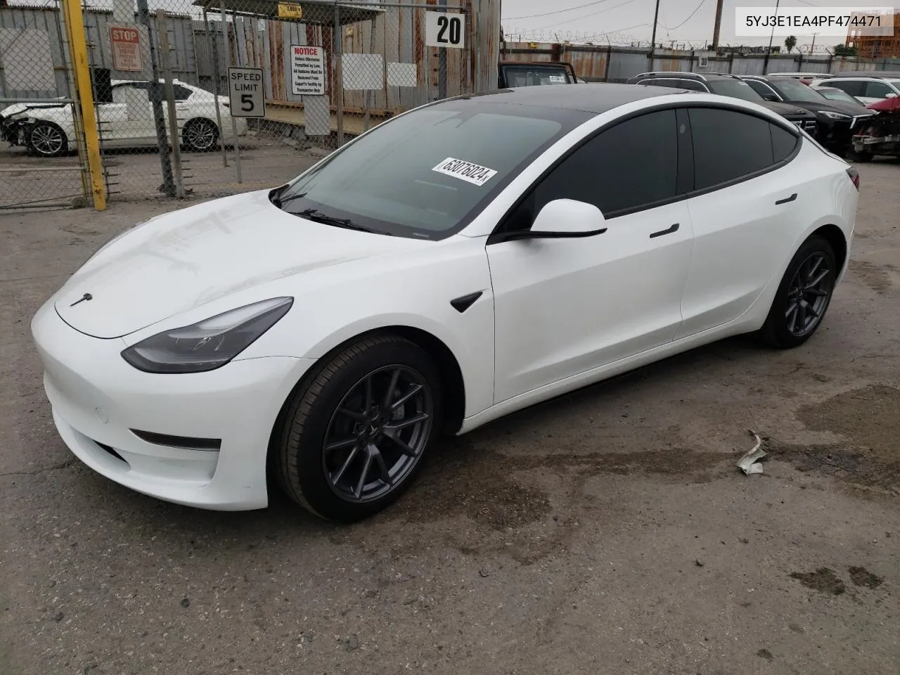 5YJ3E1EA4PF474471 2023 Tesla Model 3