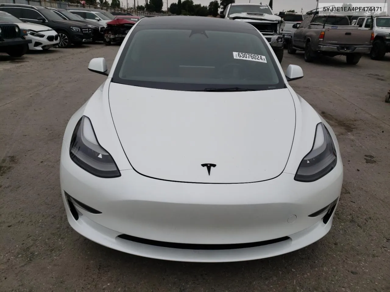 5YJ3E1EA4PF474471 2023 Tesla Model 3