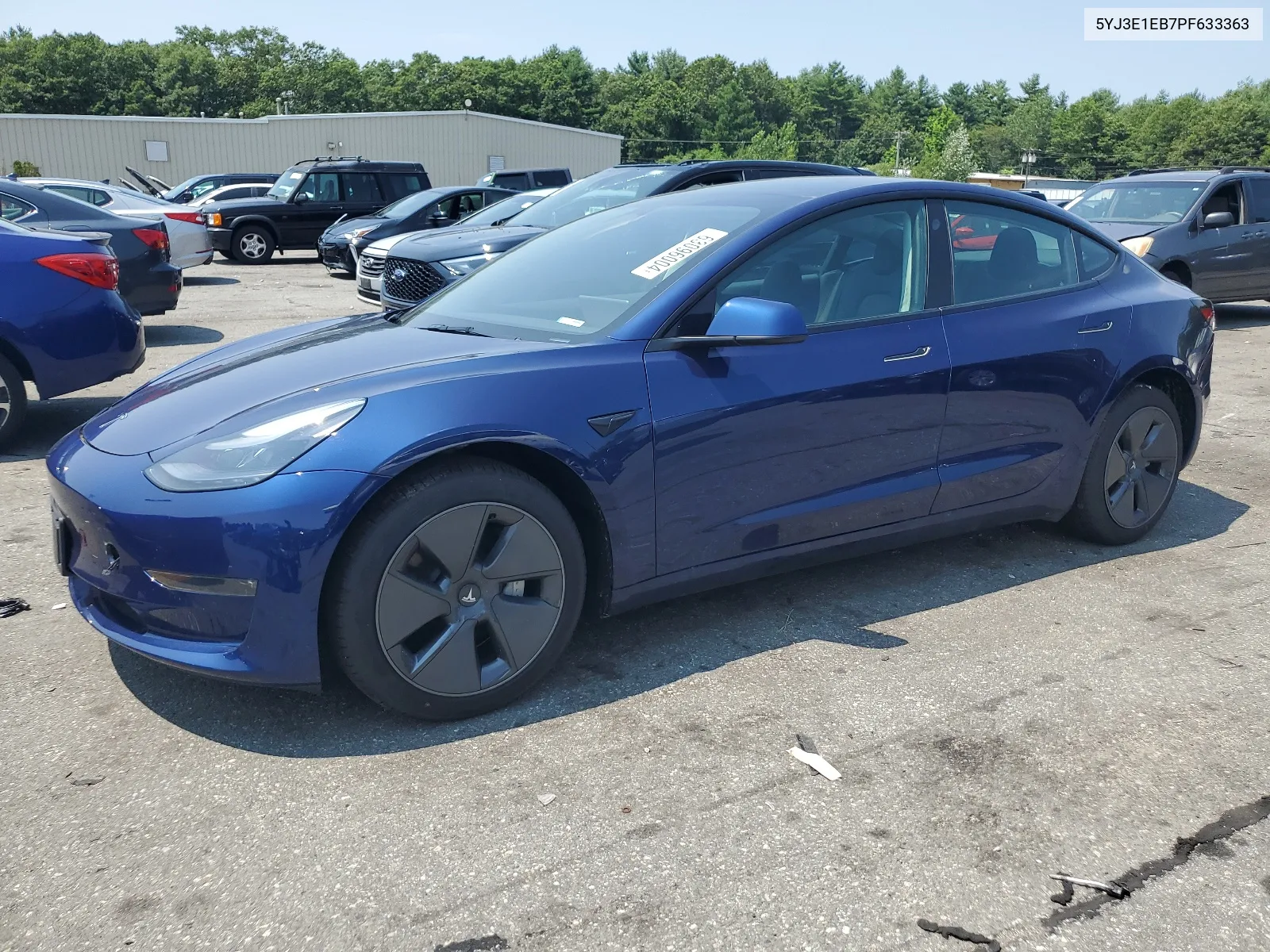 2023 Tesla Model 3 VIN: 5YJ3E1EB7PF633363 Lot: 63096004