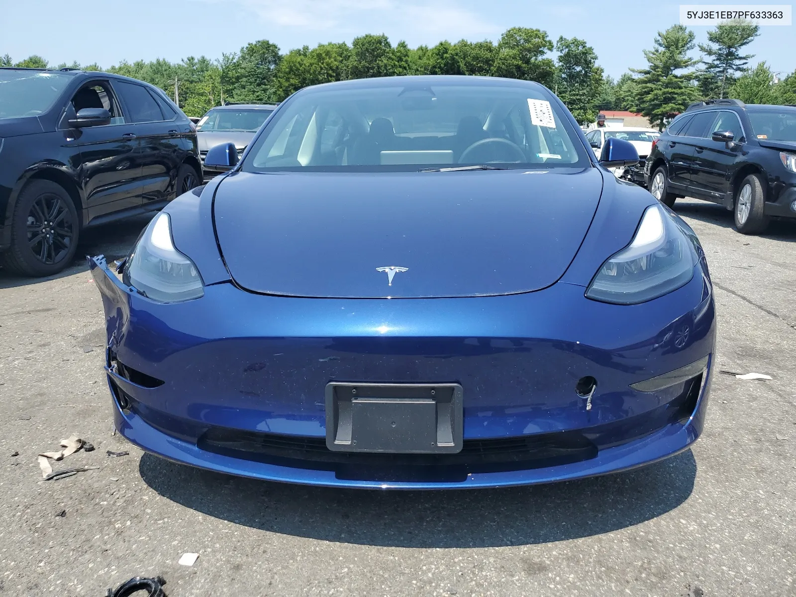 2023 Tesla Model 3 VIN: 5YJ3E1EB7PF633363 Lot: 63096004