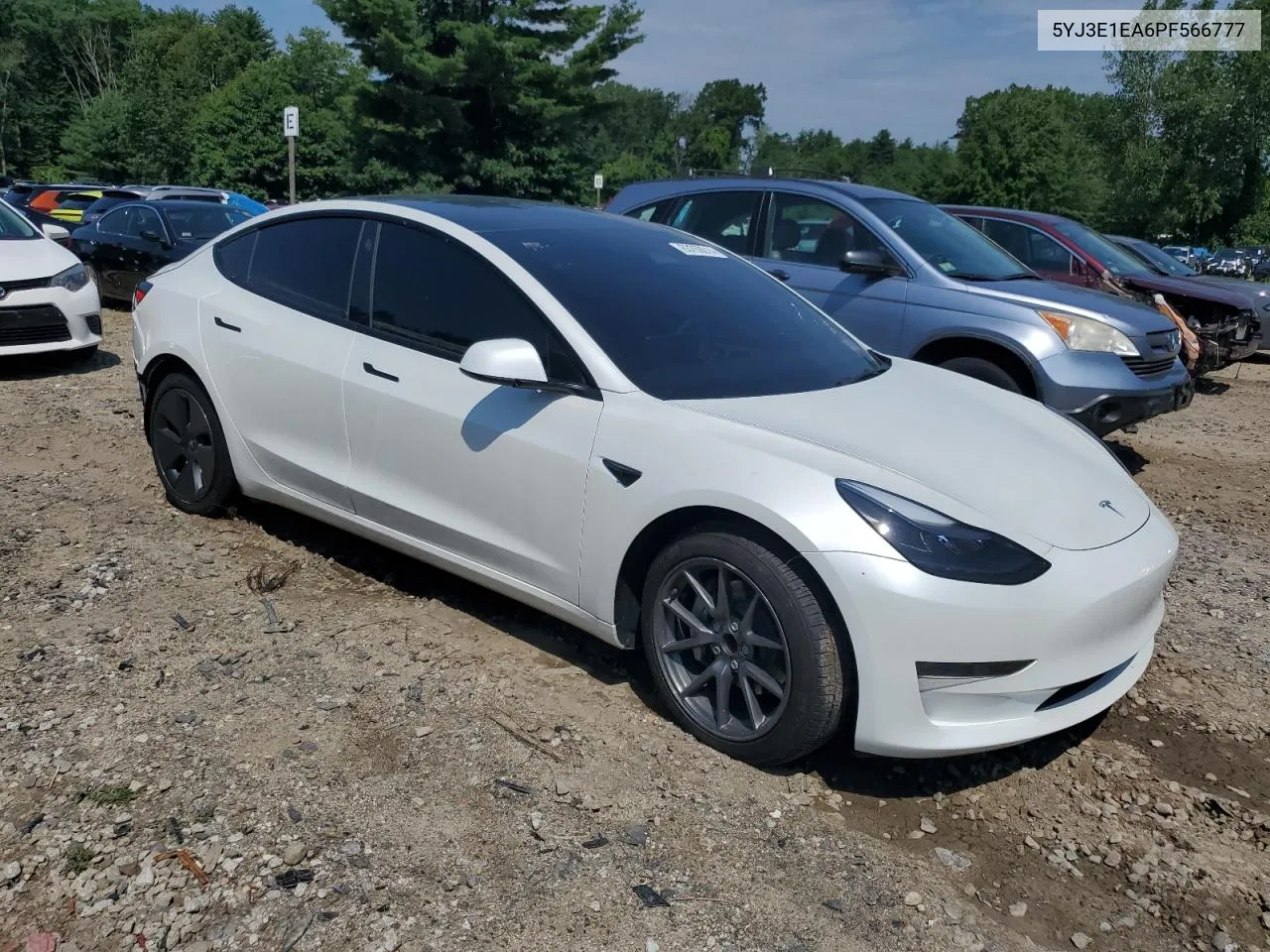 2023 Tesla Model 3 VIN: 5YJ3E1EA6PF566777 Lot: 63260014