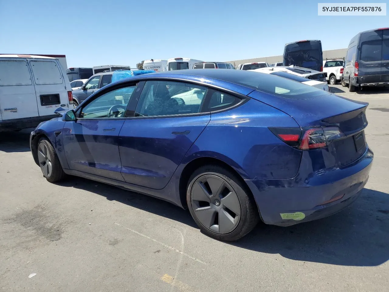 2023 Tesla Model 3 VIN: 5YJ3E1EA7PF557876 Lot: 63450304