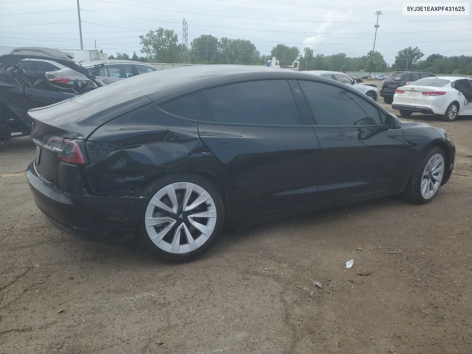 2023 Tesla Model 3 VIN: 5YJ3E1EAXPF431625 Lot: 63461314