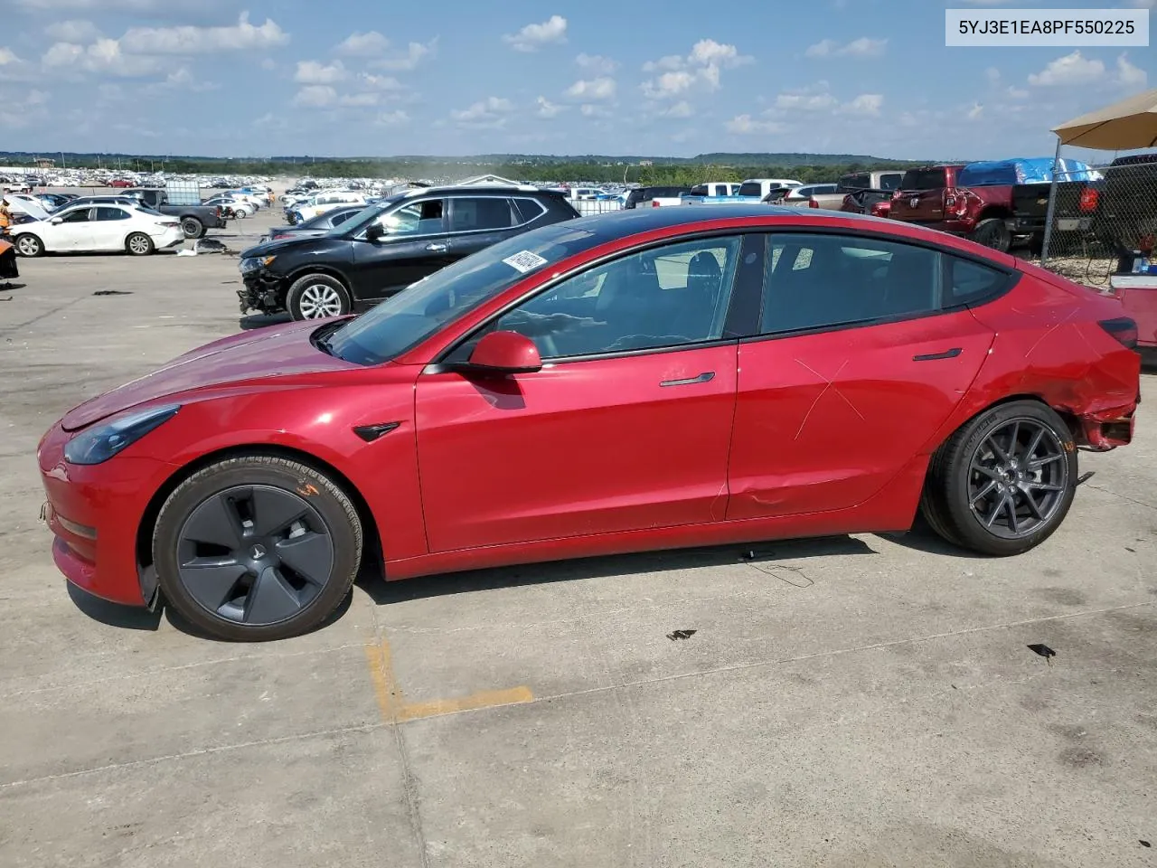 5YJ3E1EA8PF550225 2023 Tesla Model 3