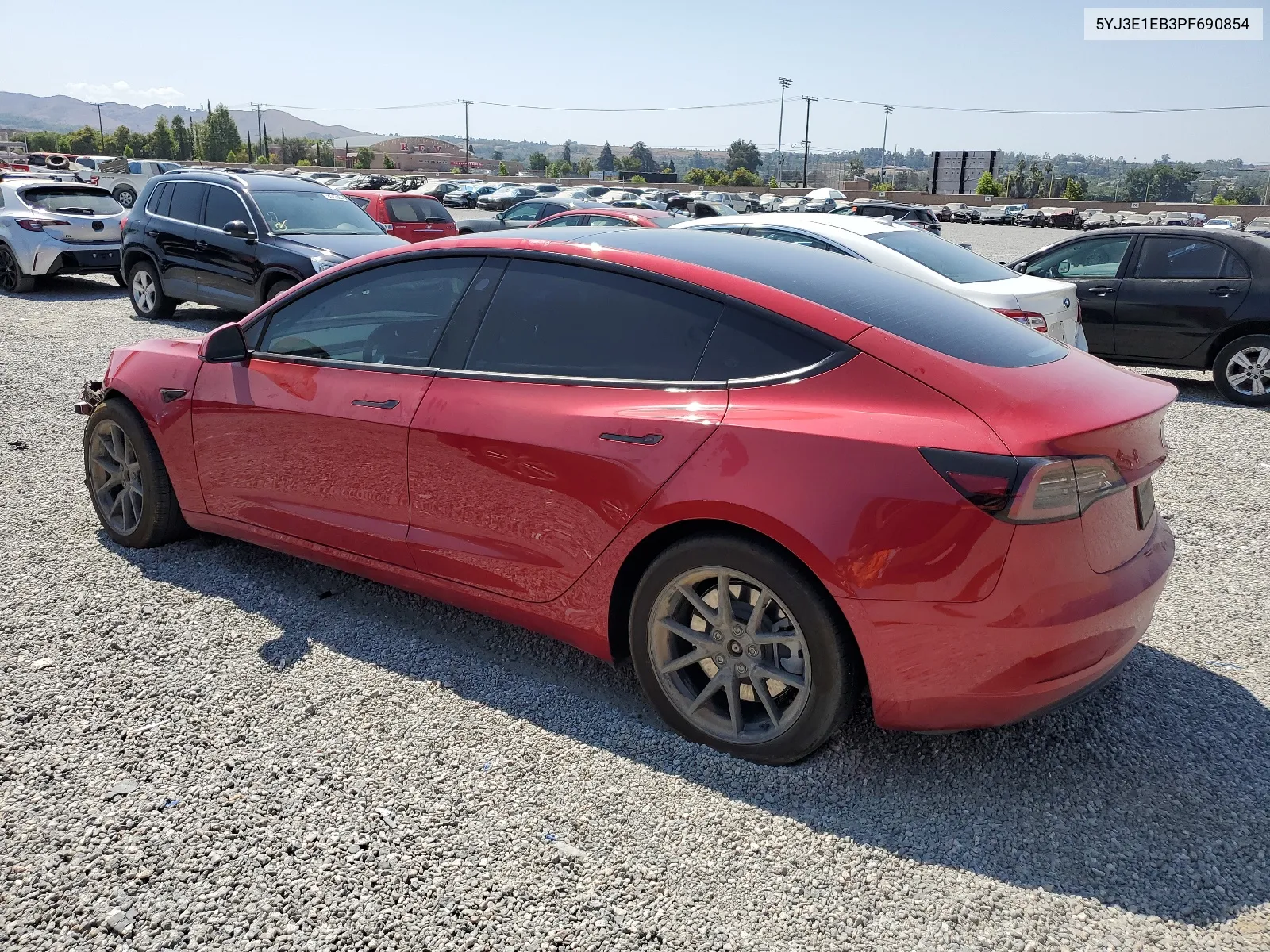 2023 Tesla Model 3 VIN: 5YJ3E1EB3PF690854 Lot: 63566844