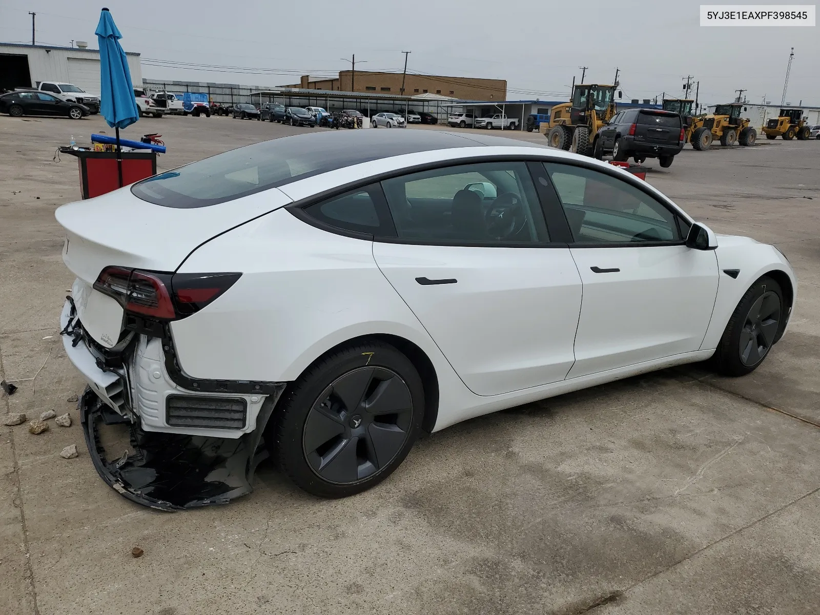 2023 Tesla Model 3 VIN: 5YJ3E1EAXPF398545 Lot: 63608914