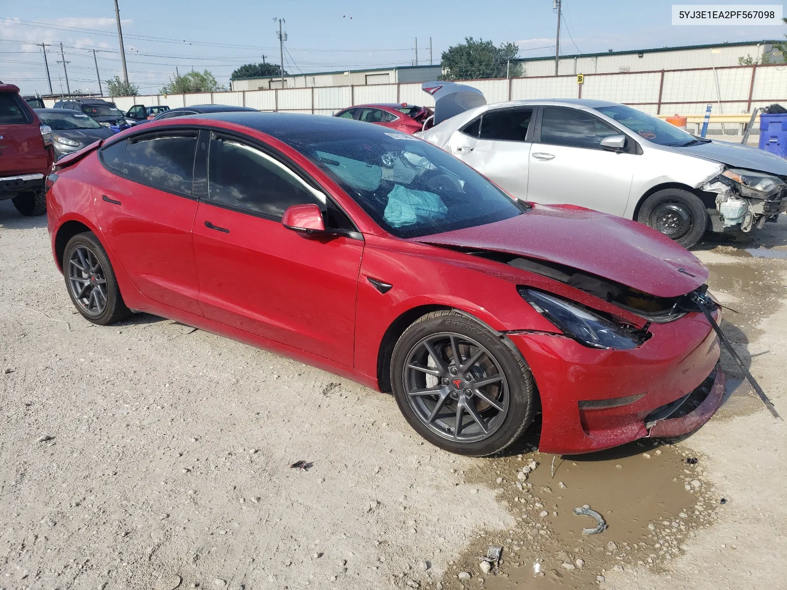 5YJ3E1EA2PF567098 2023 Tesla Model 3