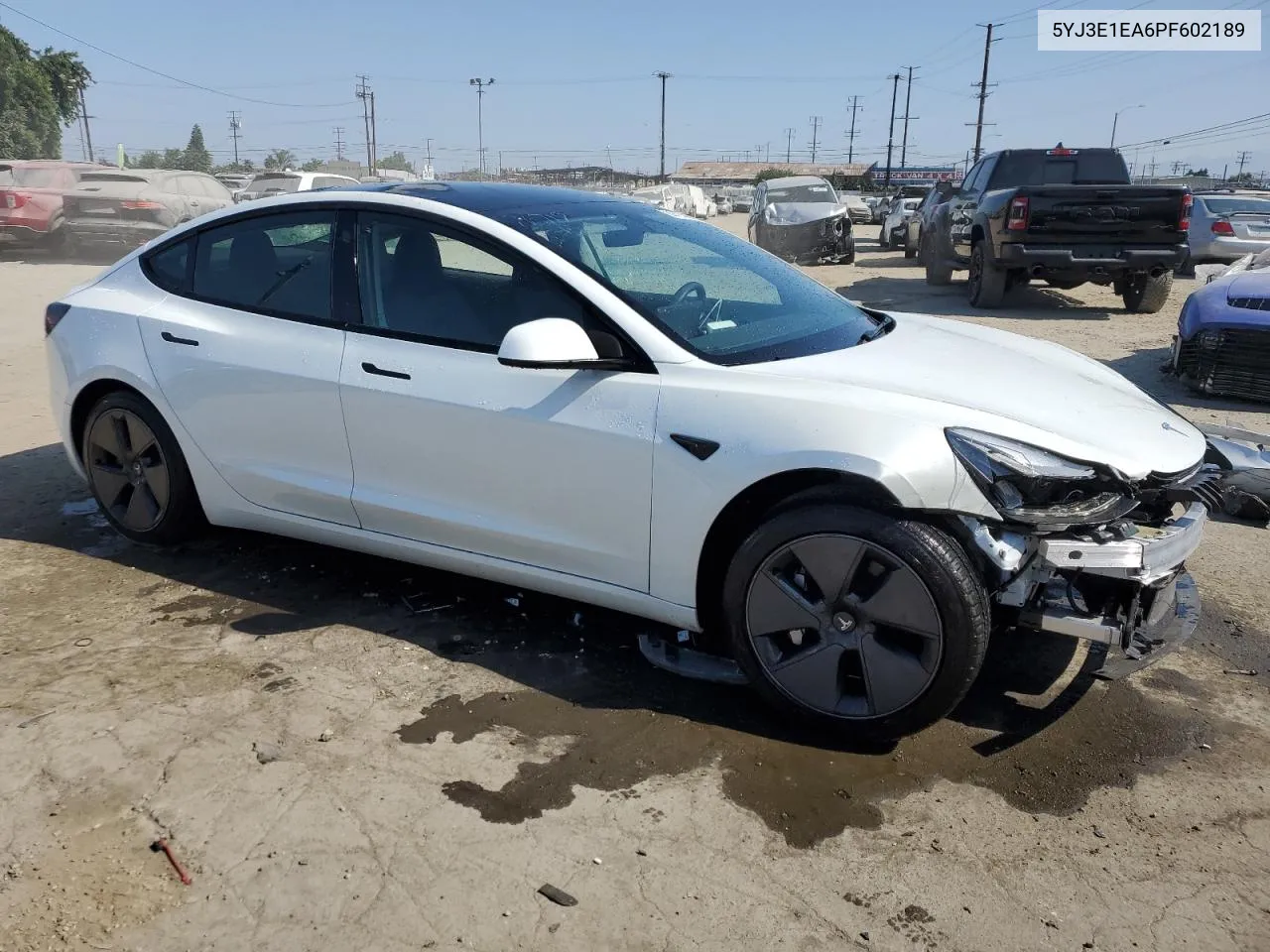 2023 Tesla Model 3 VIN: 5YJ3E1EA6PF602189 Lot: 64474484