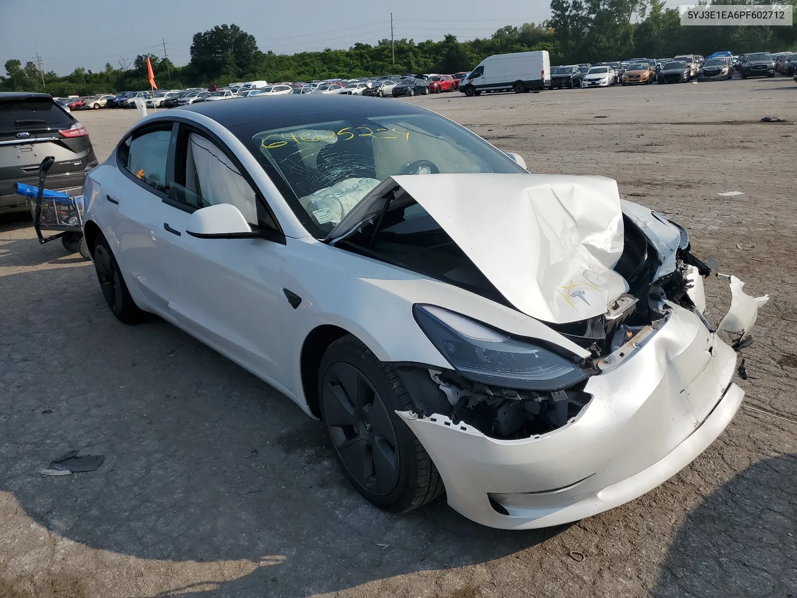 2023 Tesla Model 3 VIN: 5YJ3E1EA6PF602712 Lot: 64625234