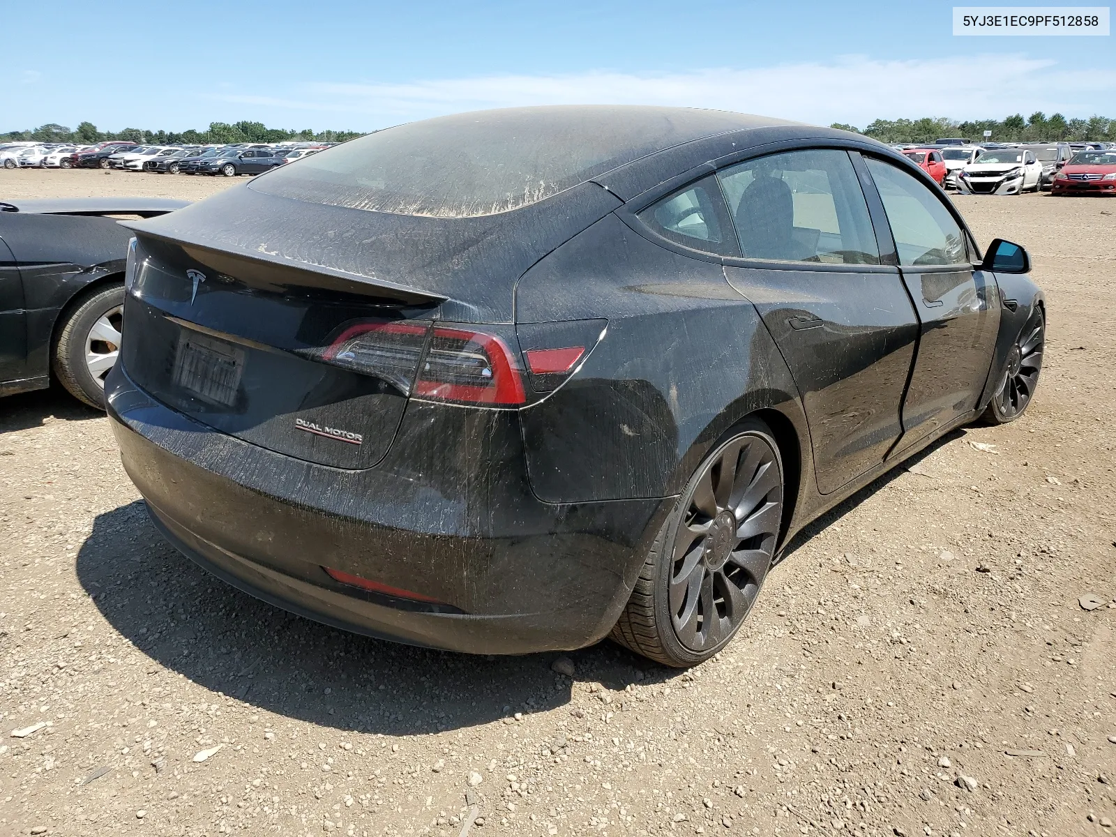 5YJ3E1EC9PF512858 2023 Tesla Model 3