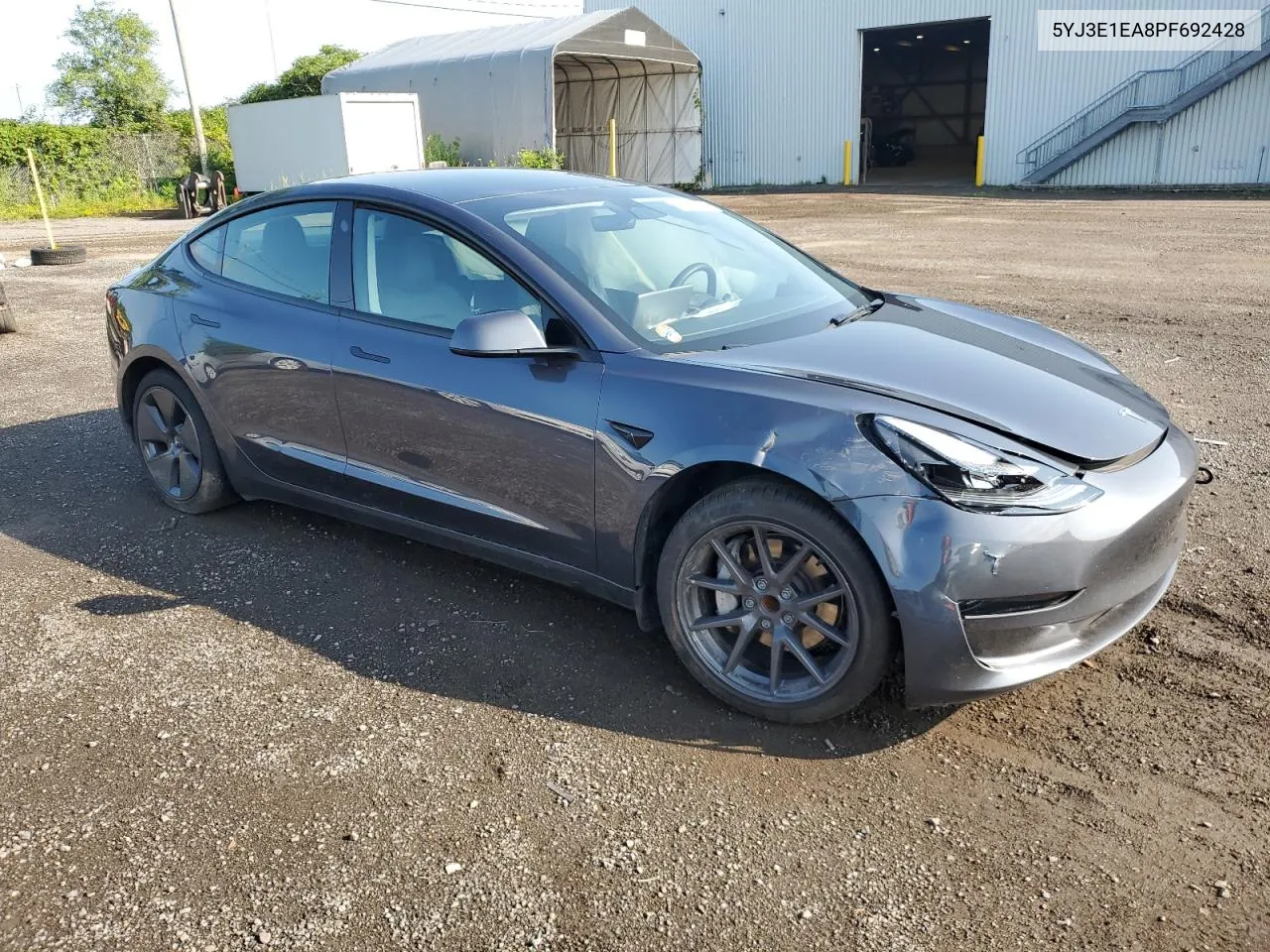 2023 Tesla Model 3 VIN: 5YJ3E1EA8PF692428 Lot: 64667414