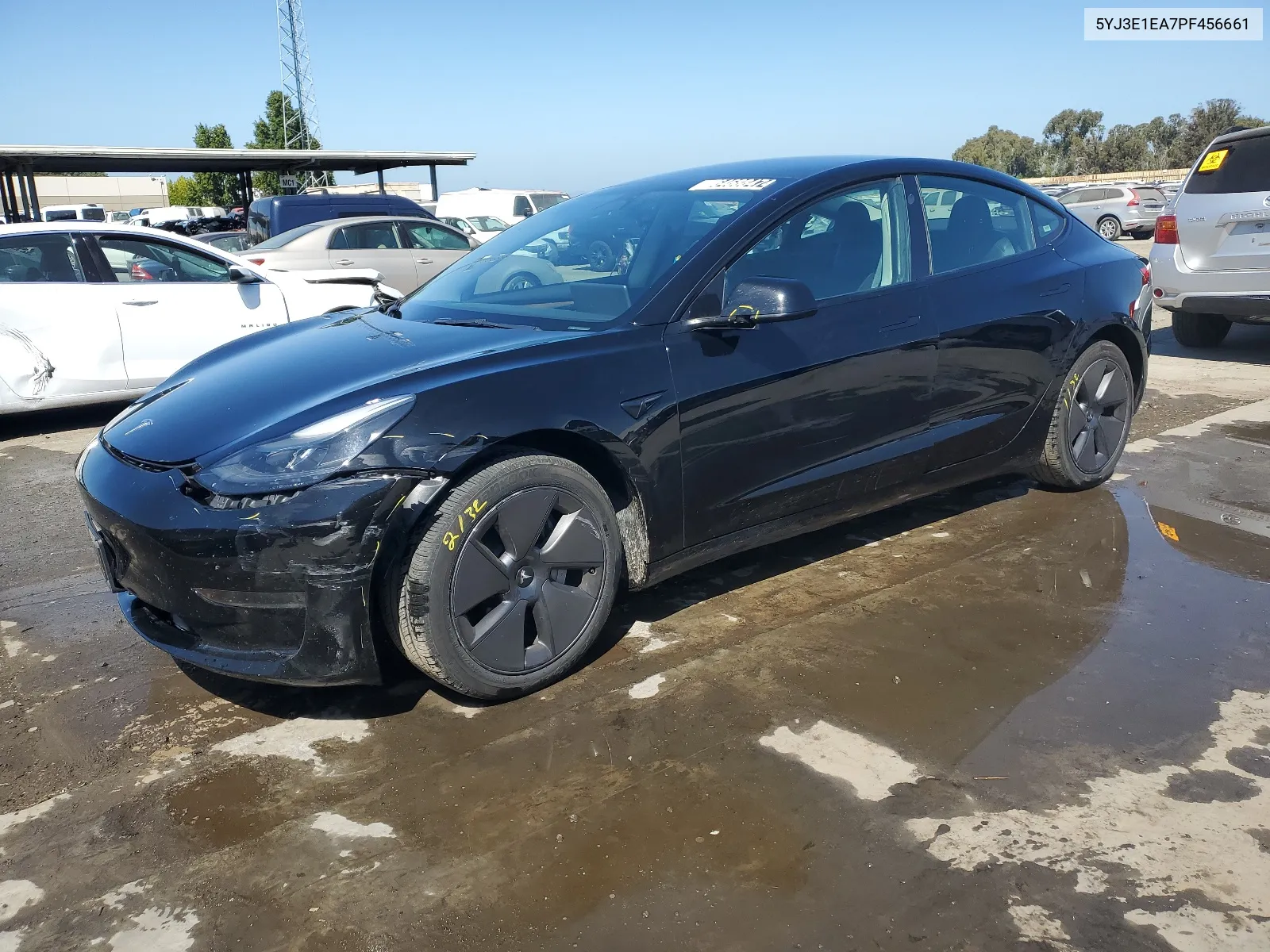 2023 Tesla Model 3 VIN: 5YJ3E1EA7PF456661 Lot: 64688474