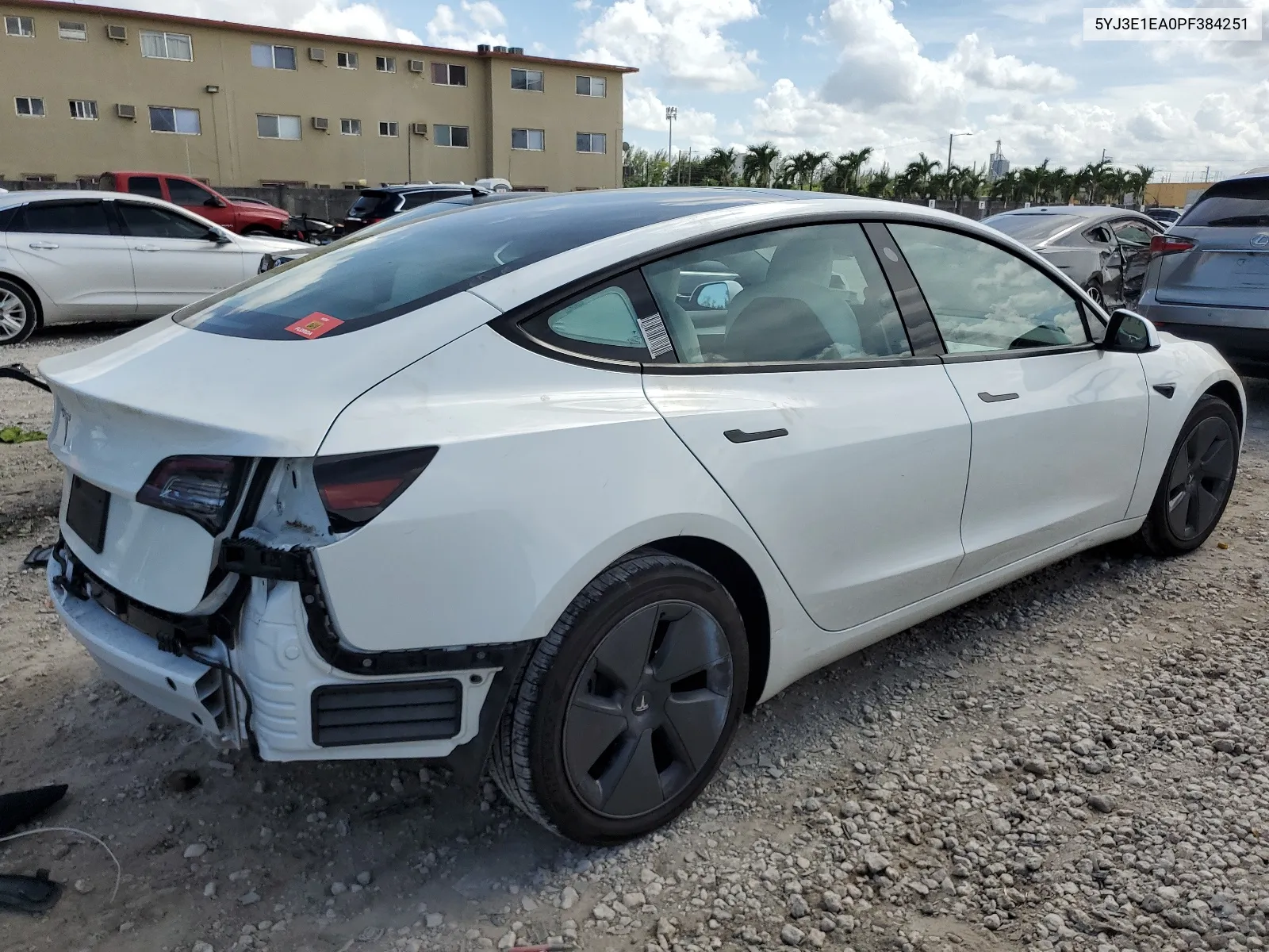 2023 Tesla Model 3 VIN: 5YJ3E1EA0PF384251 Lot: 64706194