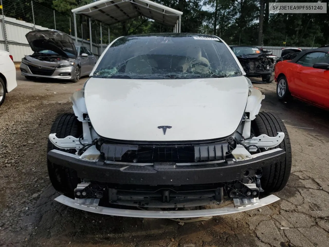 2023 Tesla Model 3 VIN: 5YJ3E1EA9PF551240 Lot: 64894174