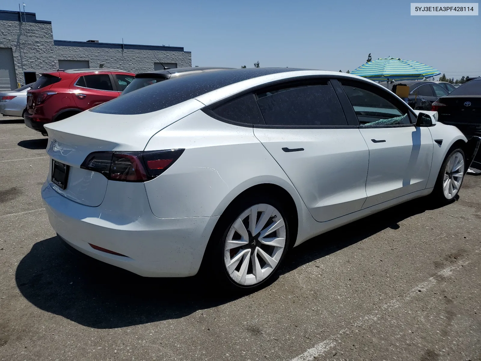 2023 Tesla Model 3 VIN: 5YJ3E1EA3PF428114 Lot: 65082024