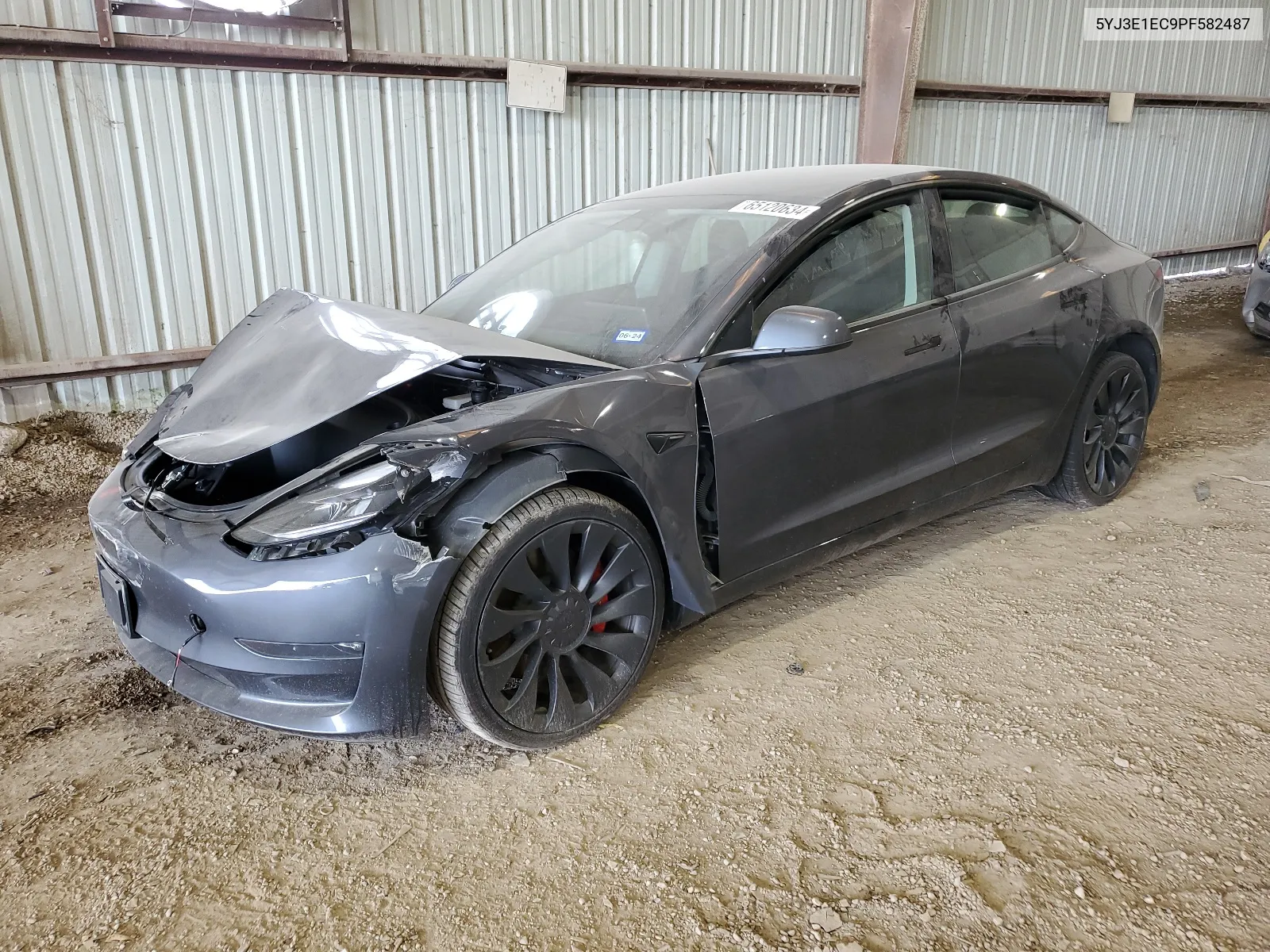 2023 Tesla Model 3 VIN: 5YJ3E1EC9PF582487 Lot: 65120634