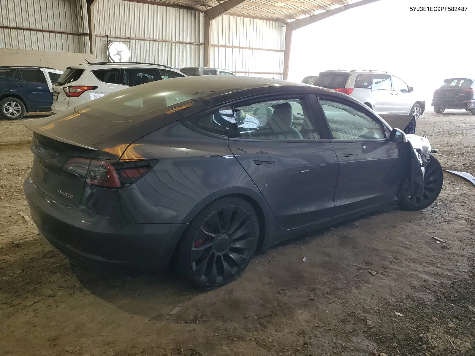 2023 Tesla Model 3 VIN: 5YJ3E1EC9PF582487 Lot: 65120634