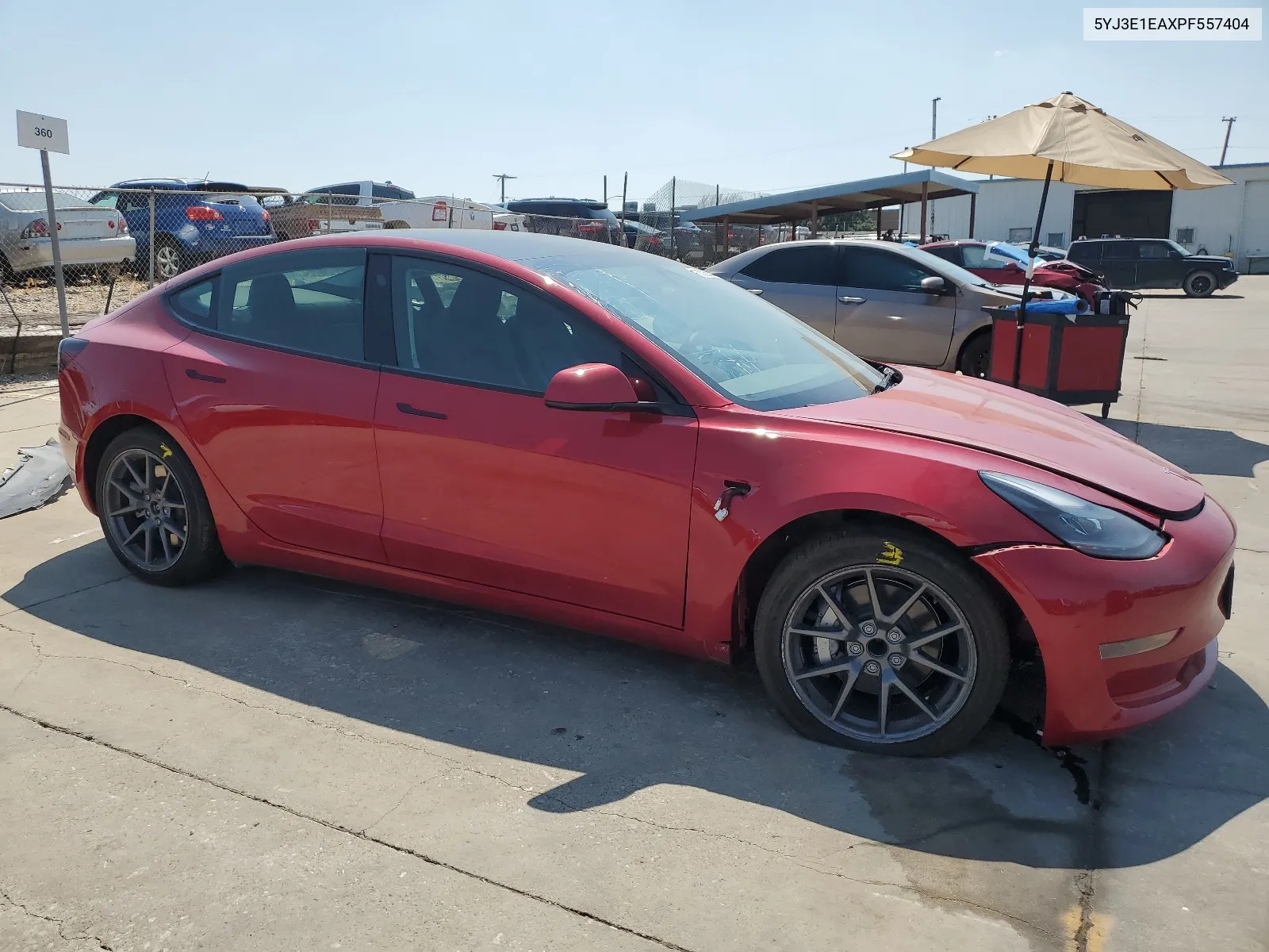 5YJ3E1EAXPF557404 2023 Tesla Model 3