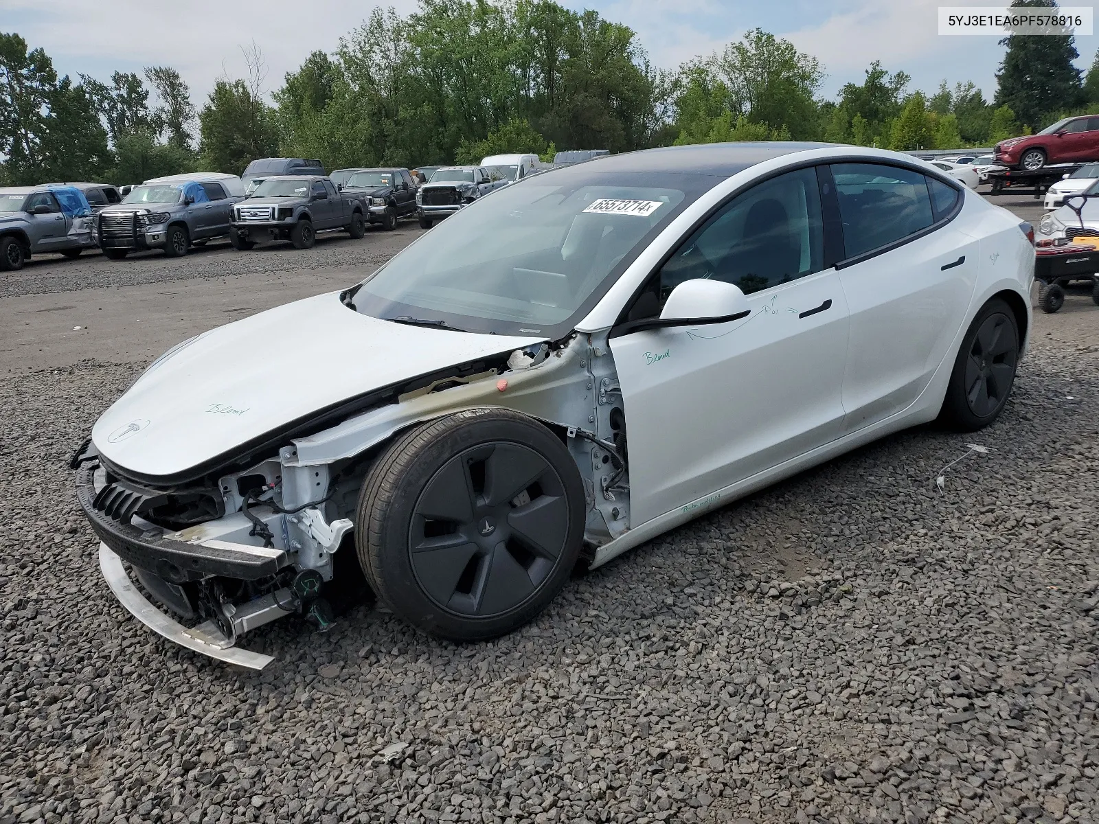 5YJ3E1EA6PF578816 2023 Tesla Model 3