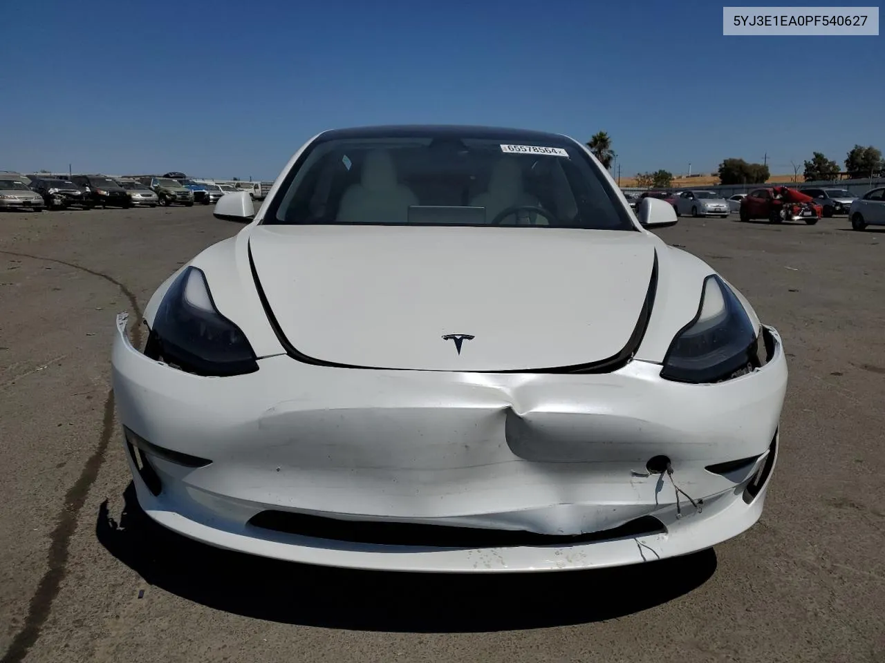 2023 Tesla Model 3 VIN: 5YJ3E1EA0PF540627 Lot: 65578564