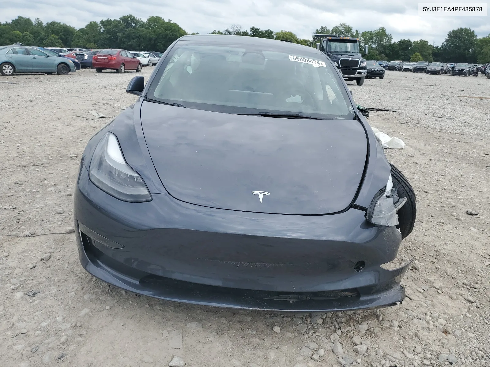 2023 Tesla Model 3 VIN: 5YJ3E1EA4PF435878 Lot: 66088474