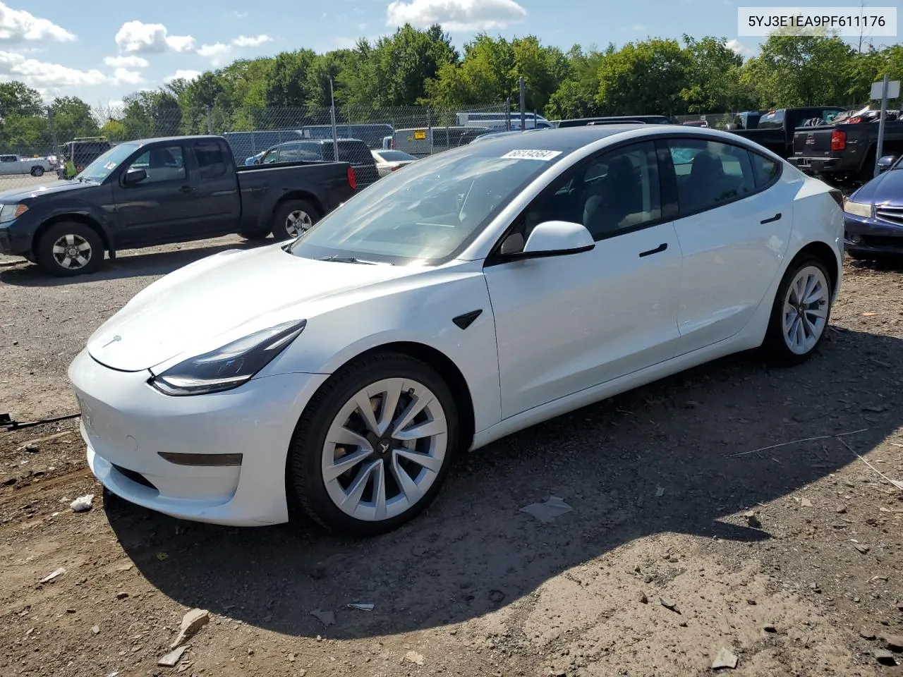 2023 Tesla Model 3 VIN: 5YJ3E1EA9PF611176 Lot: 66134564