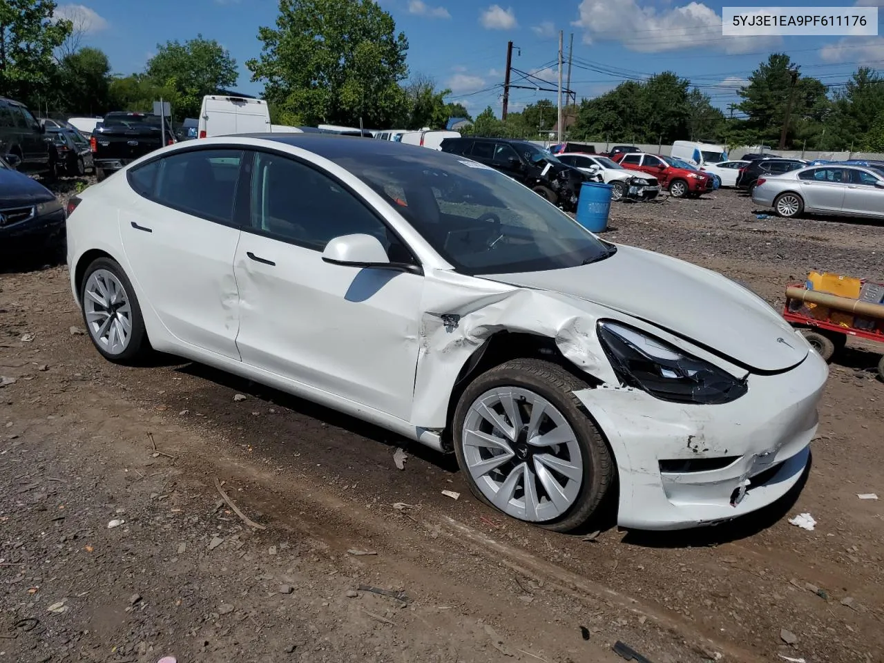 2023 Tesla Model 3 VIN: 5YJ3E1EA9PF611176 Lot: 66134564