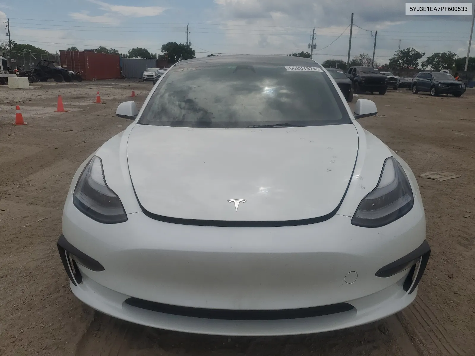 2023 Tesla Model 3 VIN: 5YJ3E1EA7PF600533 Lot: 66287974