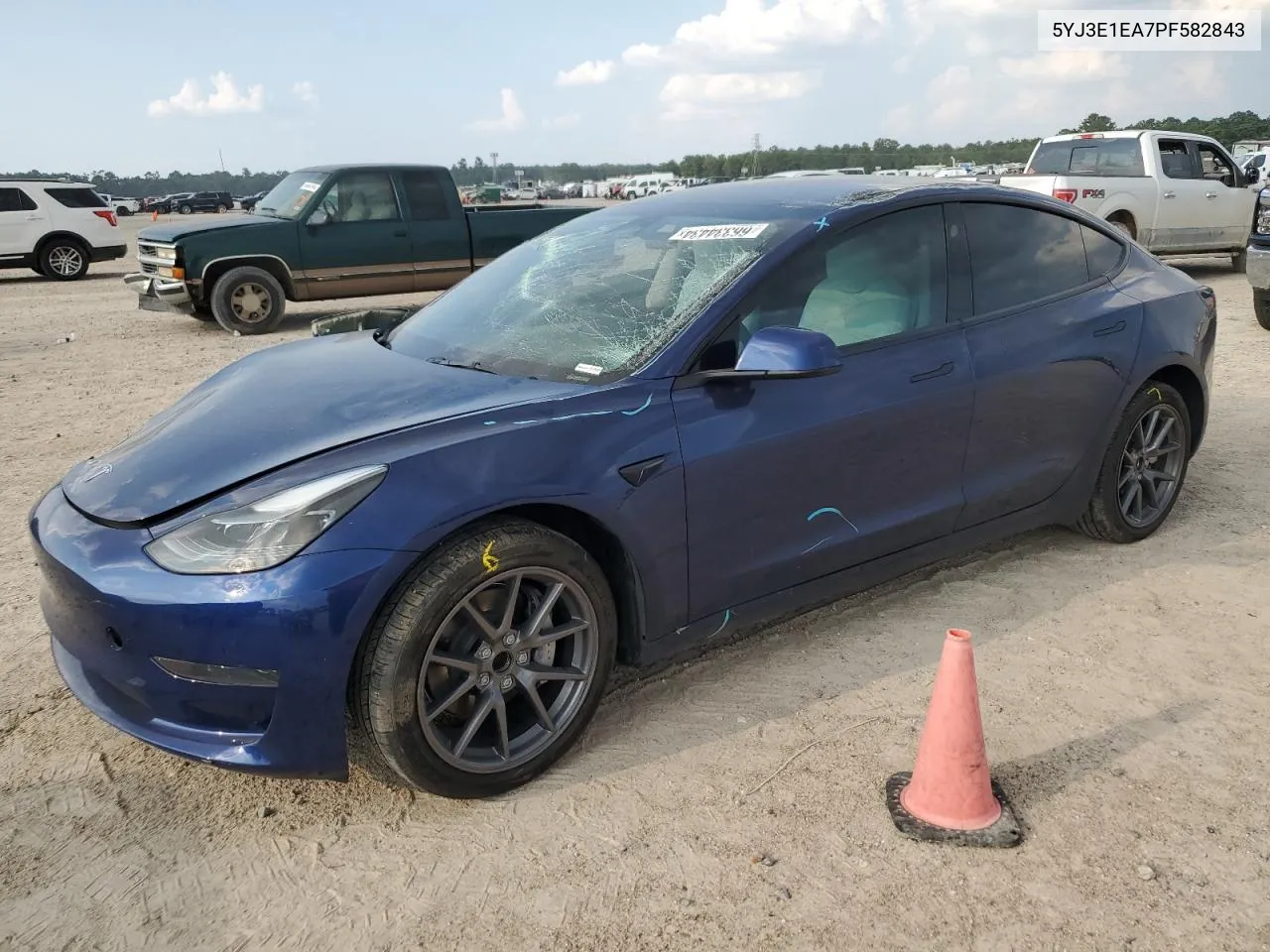 5YJ3E1EA7PF582843 2023 Tesla Model 3