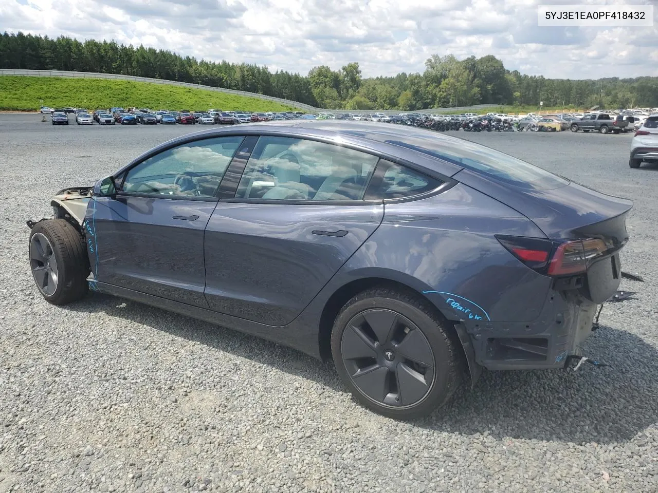 5YJ3E1EA0PF418432 2023 Tesla Model 3