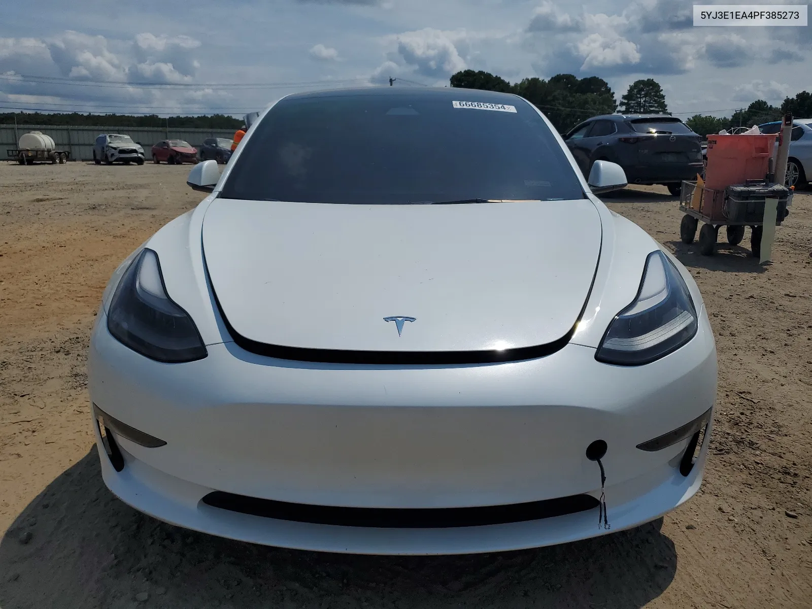 2023 Tesla Model 3 VIN: 5YJ3E1EA4PF385273 Lot: 66685354