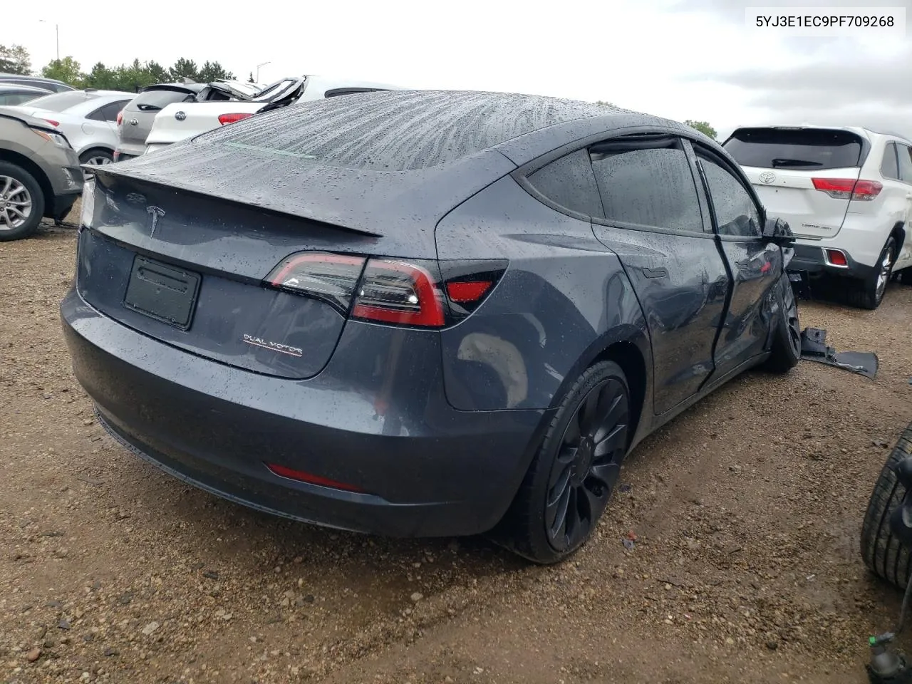 5YJ3E1EC9PF709268 2023 Tesla Model 3