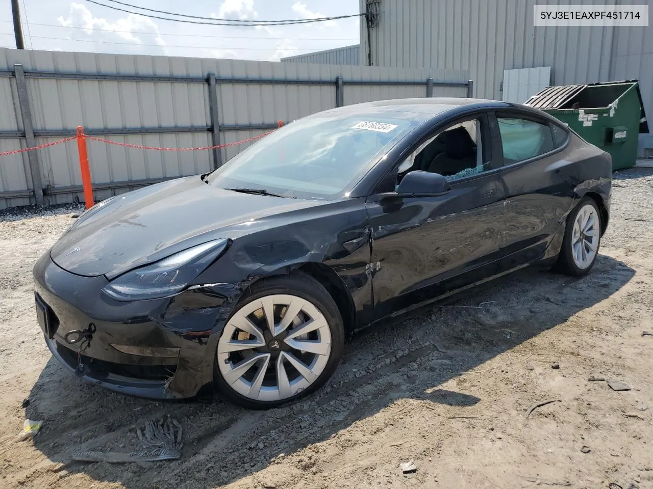 5YJ3E1EAXPF451714 2023 Tesla Model 3