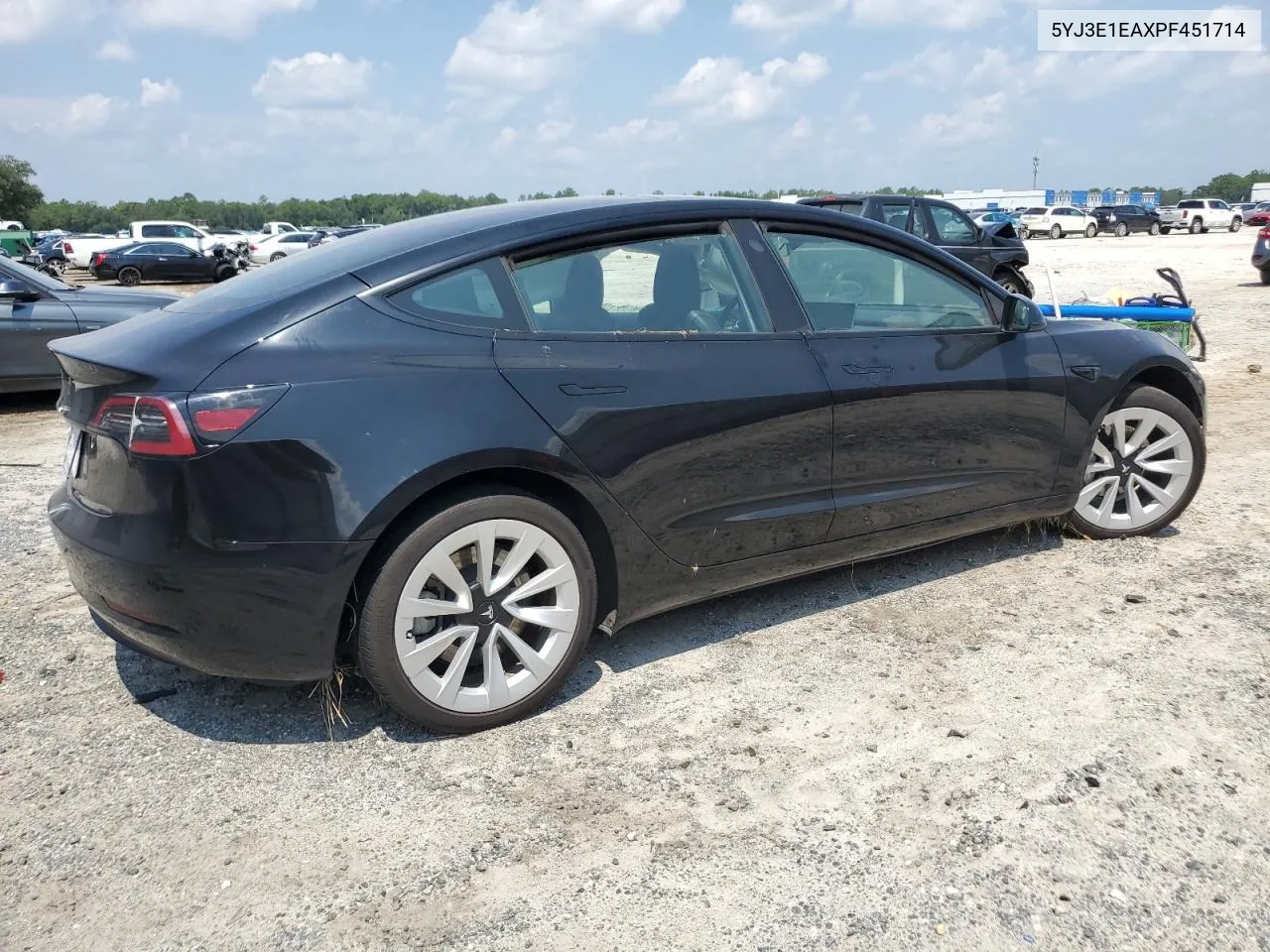 2023 Tesla Model 3 VIN: 5YJ3E1EAXPF451714 Lot: 66760364