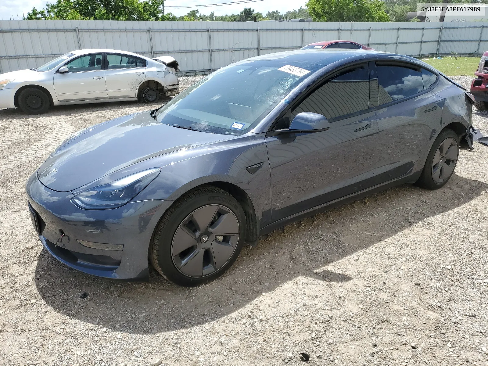 2023 Tesla Model 3 VIN: 5YJ3E1EA3PF617989 Lot: 67089164