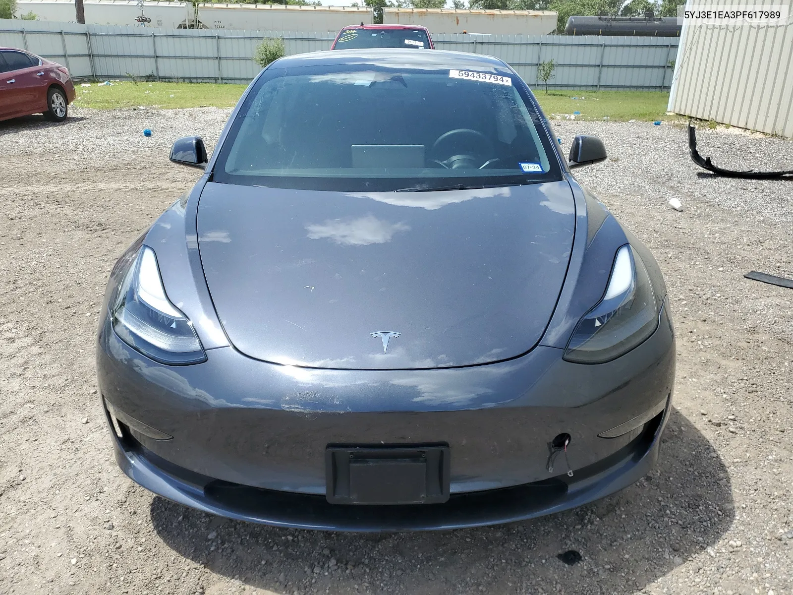 2023 Tesla Model 3 VIN: 5YJ3E1EA3PF617989 Lot: 67089164