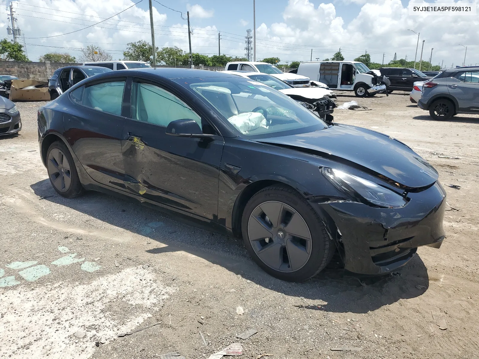 2023 Tesla Model 3 VIN: 5YJ3E1EA5PF598121 Lot: 67096604