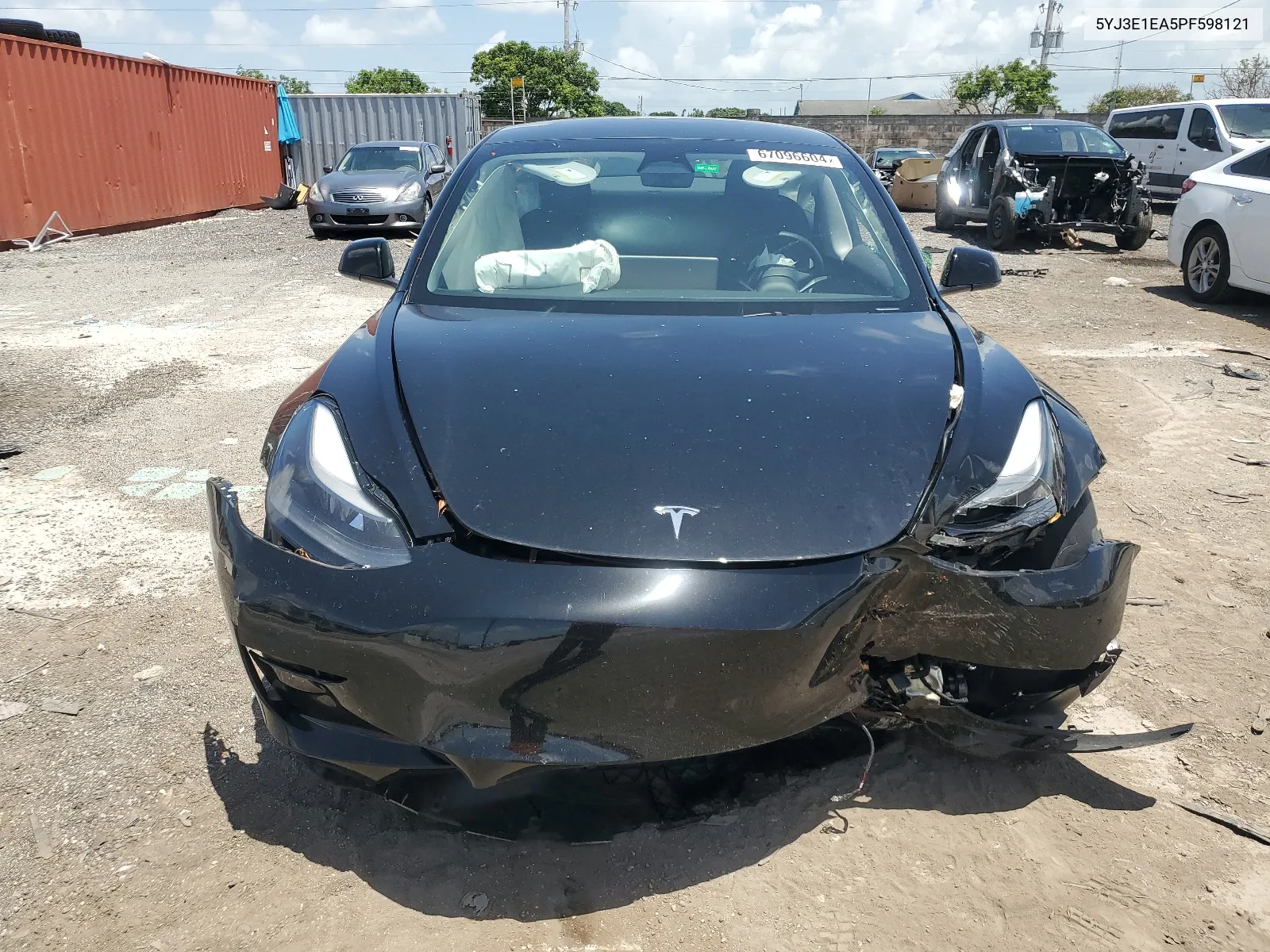 5YJ3E1EA5PF598121 2023 Tesla Model 3