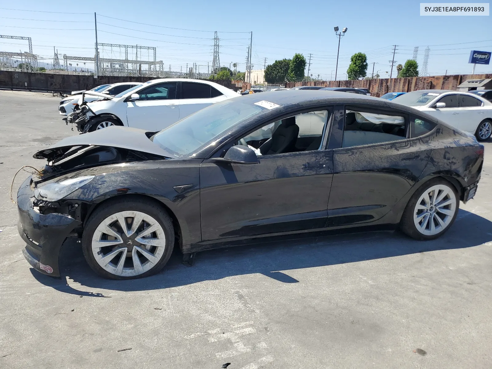 5YJ3E1EA8PF691893 2023 Tesla Model 3