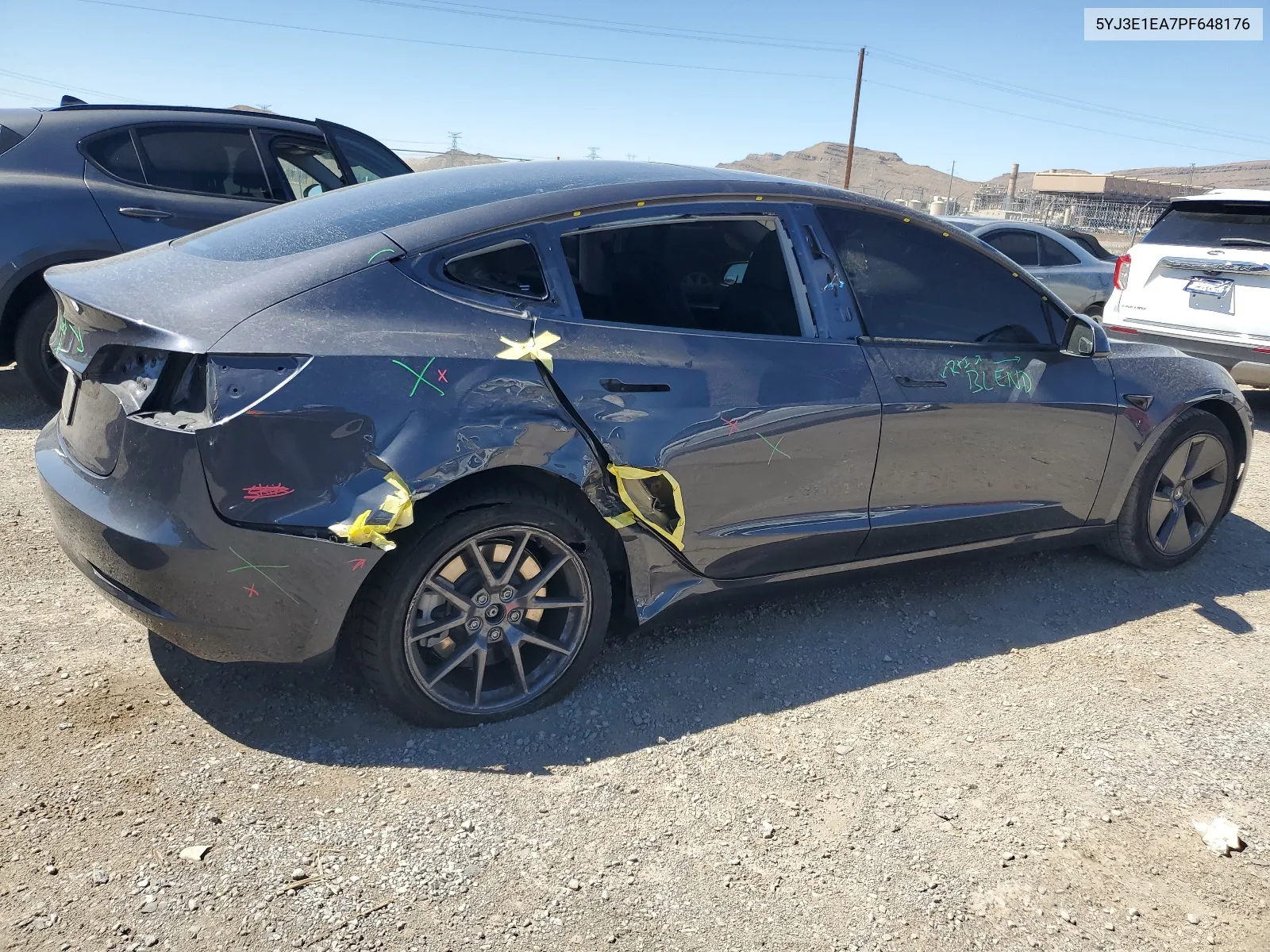 5YJ3E1EA7PF648176 2023 Tesla Model 3