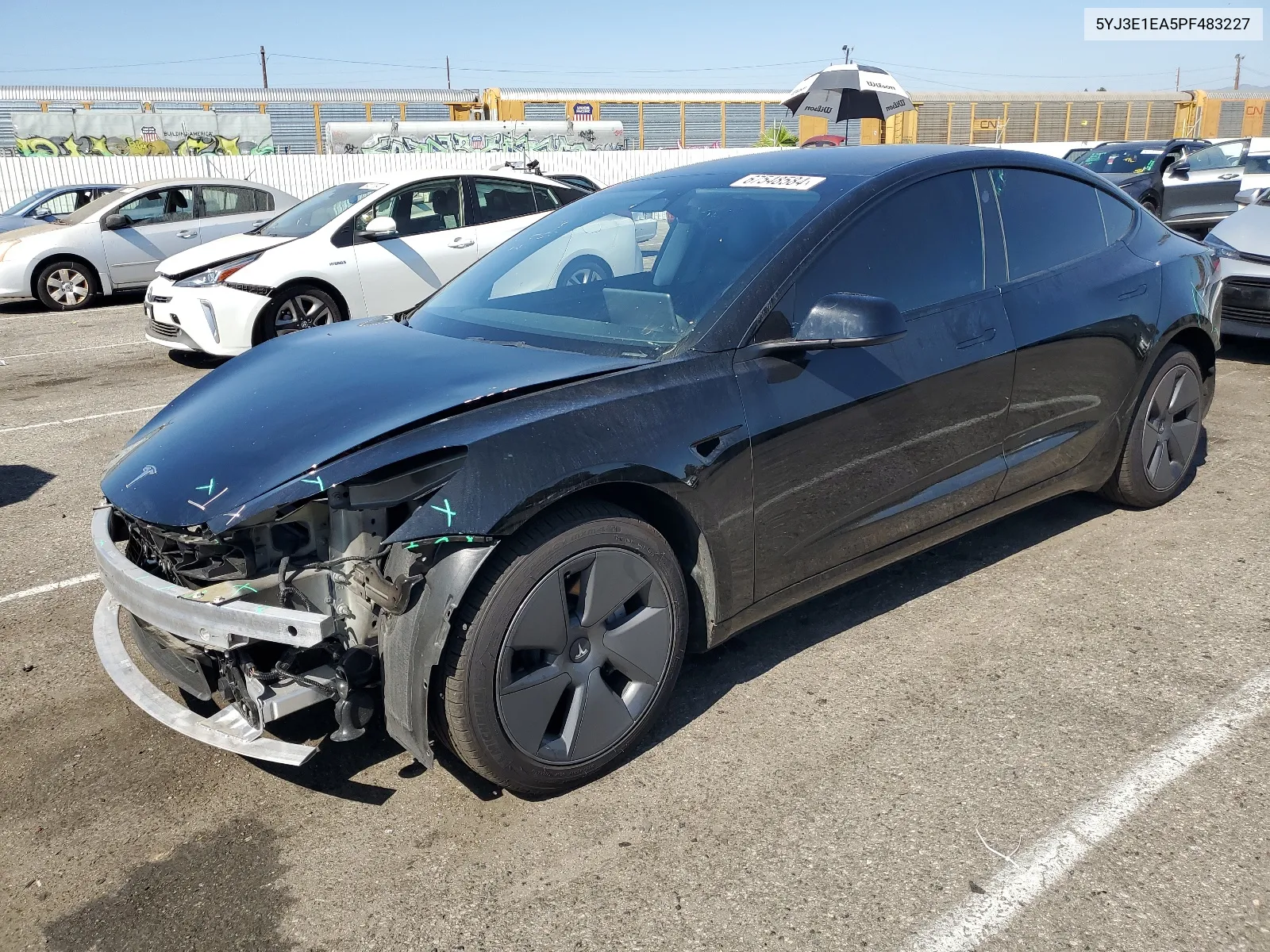 5YJ3E1EA5PF483227 2023 Tesla Model 3