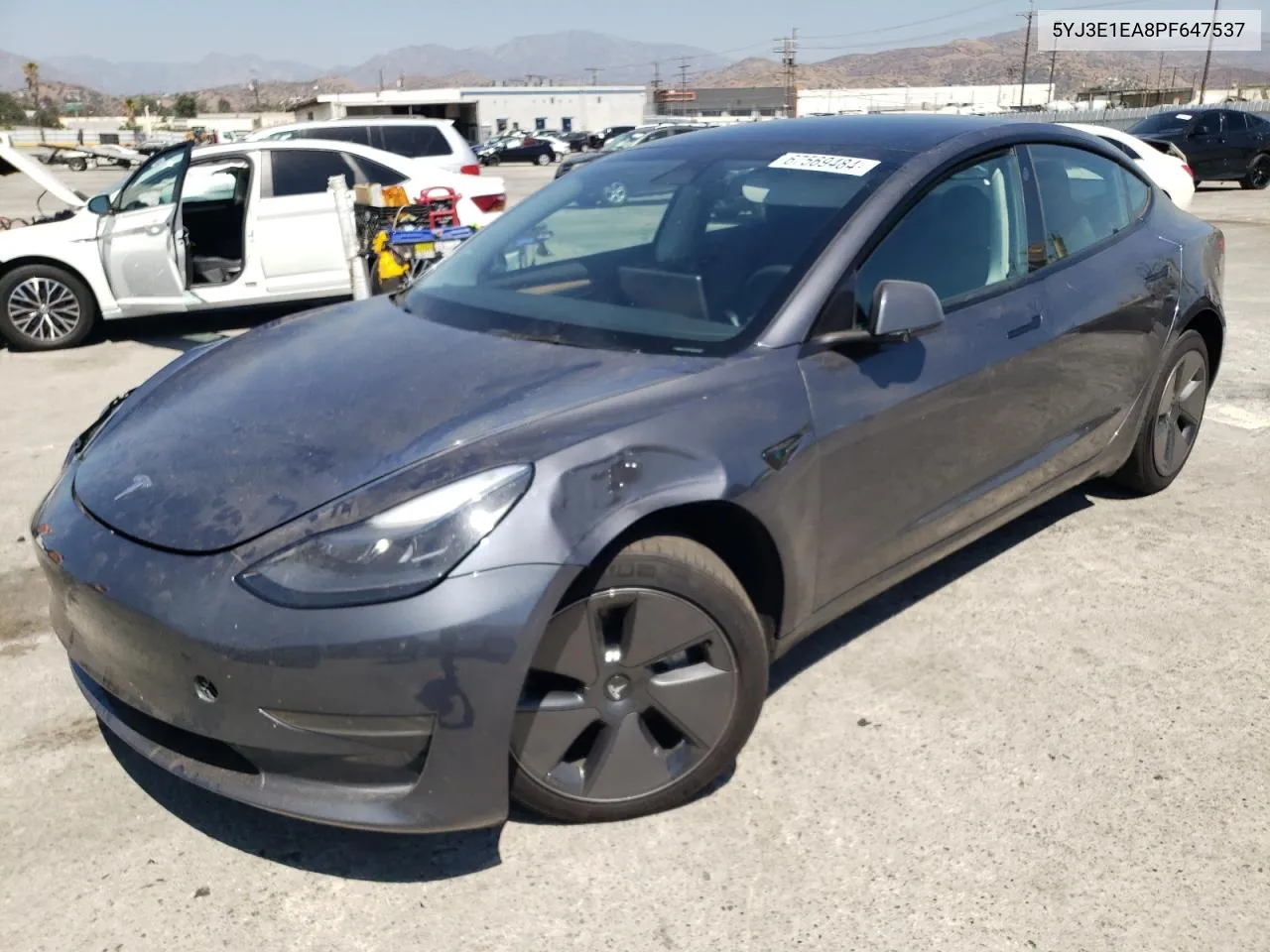 5YJ3E1EA8PF647537 2023 Tesla Model 3