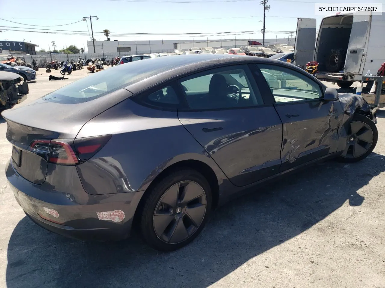 5YJ3E1EA8PF647537 2023 Tesla Model 3