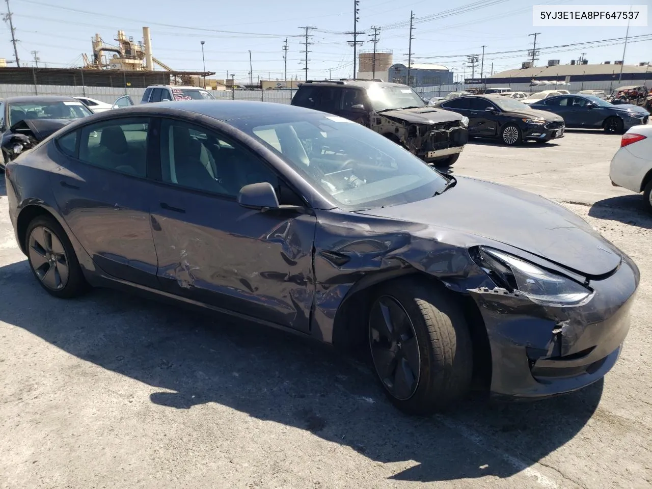 5YJ3E1EA8PF647537 2023 Tesla Model 3