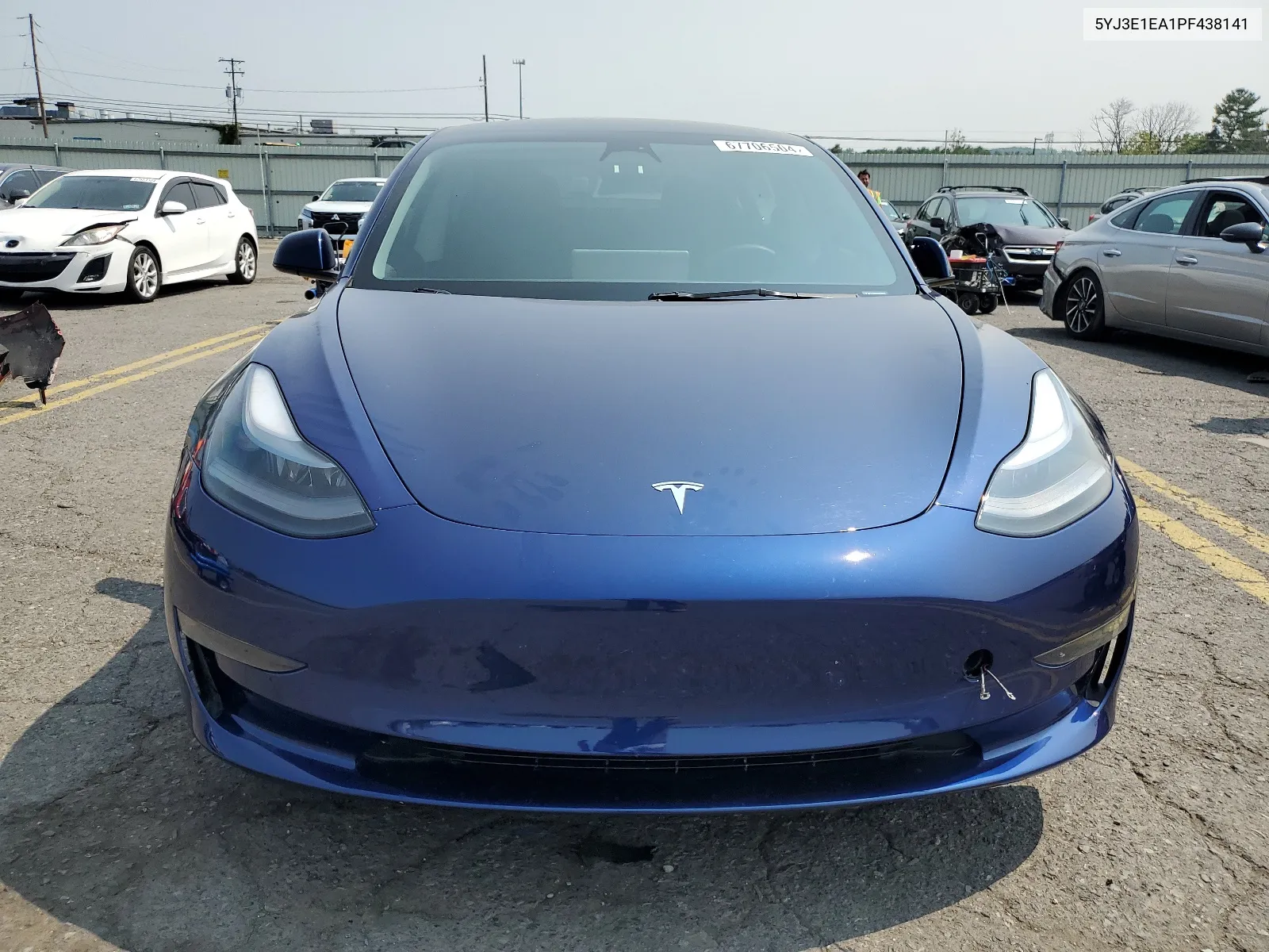 2023 Tesla Model 3 VIN: 5YJ3E1EA1PF438141 Lot: 67706504