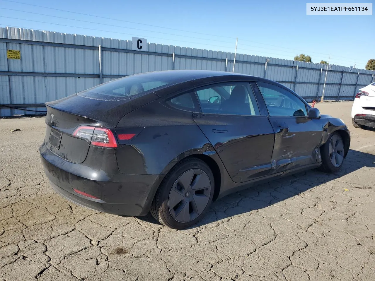 2023 Tesla Model 3 VIN: 5YJ3E1EA1PF661134 Lot: 67710404